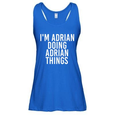 I'm Adrian Doing Adrian Things Funny Gift Idea Gift Ladies Essential Flowy Tank