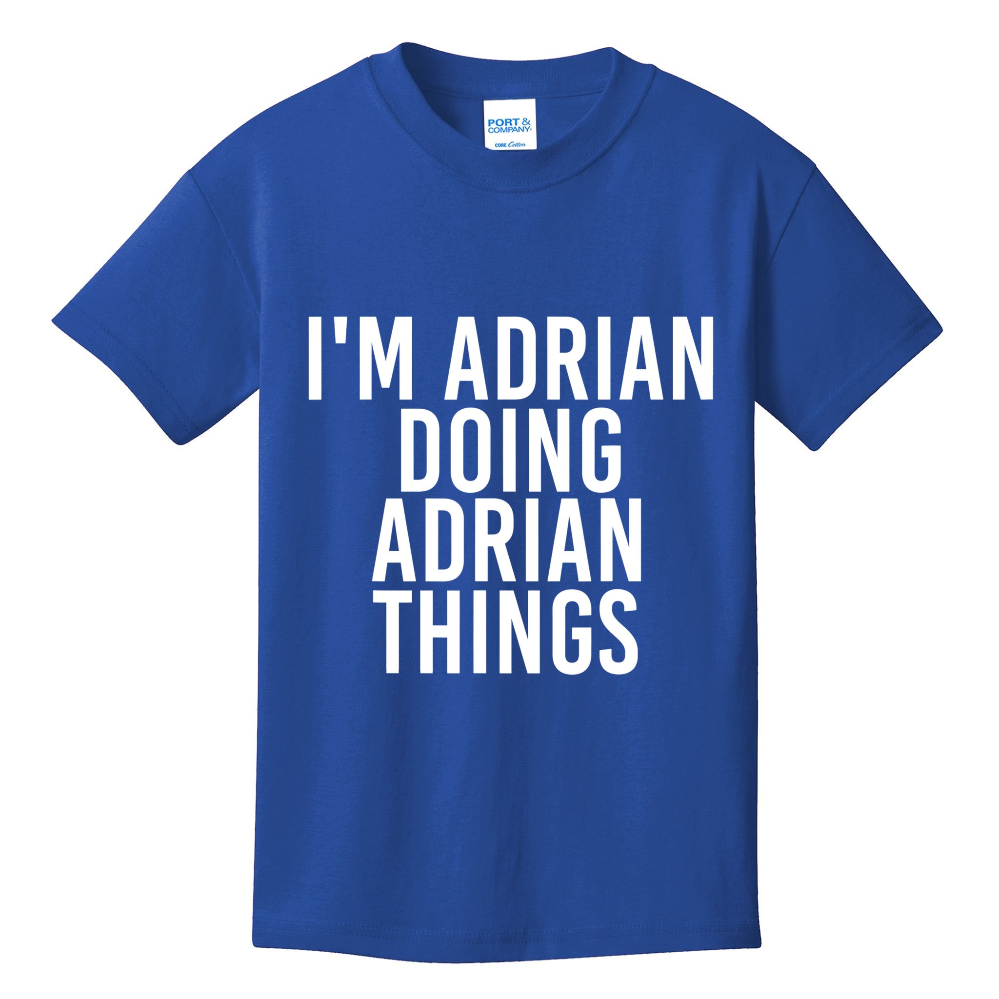 I'm Adrian Doing Adrian Things Funny Gift Idea Gift Kids T-Shirt