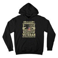 IM A Dad Grandpa And A Veteran Nothing Scares Me Veterans Hoodie