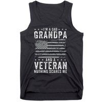 IM A Dad Grandpa And Veteran Fathers Day Tank Top