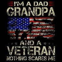 IM A Dad Grandpa And Veteran Hoodie