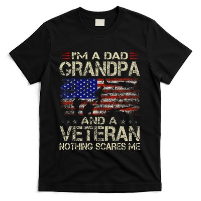 IM A Dad Grandpa And Veteran T-Shirt