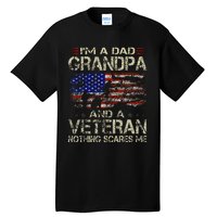 IM A Dad Grandpa And Veteran Tall T-Shirt