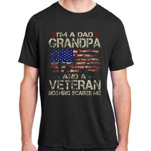 IM A Dad Grandpa And Veteran Adult ChromaSoft Performance T-Shirt