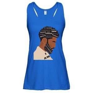 I Am Empowering Black Man Ladies Essential Flowy Tank