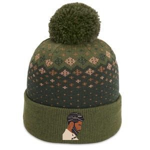 I Am Empowering Black Man The Baniff Cuffed Pom Beanie