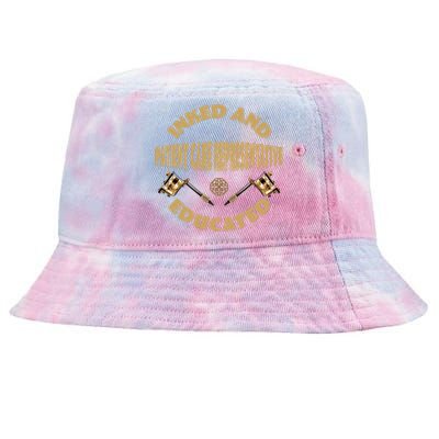 Inked And Educated Patient Care Representative Gift Tie-Dyed Bucket Hat