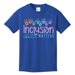 Inclusion And Equity For Inclusion Matters Gift Kids T-Shirt