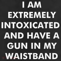 I Am Extremely Intoxicated And Have A Gun In My Waistband 11oz C Handle Ceramic Mug