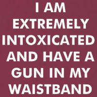 I Am Extremely Intoxicated And Have A Gun In My Waistband 16oz Travel Tumbler