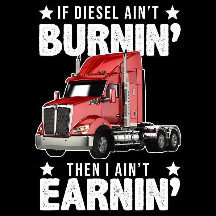 I Ain't Earnin Truck Driver Backpack