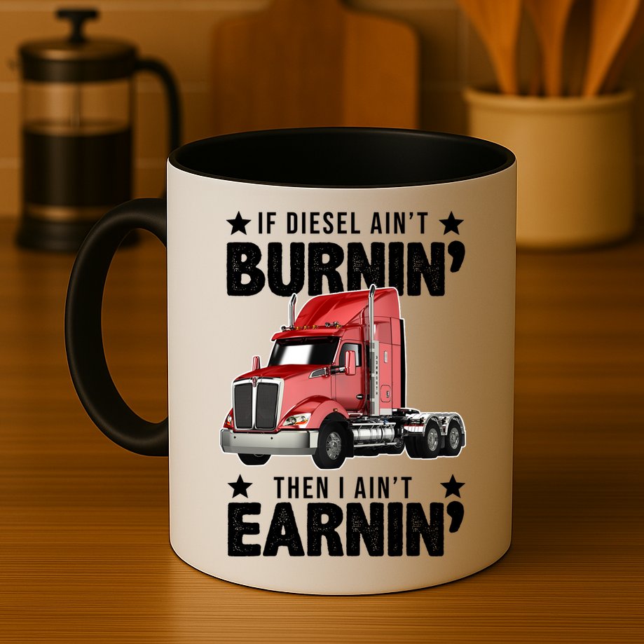 I Ain't Earnin Truck Driver Mug