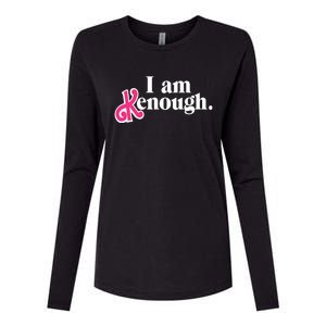 I Am Enough I Am Kenough Womens Cotton Relaxed Long Sleeve T-Shirt