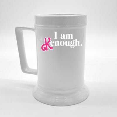 I Am Enough I Am Kenough Beer Stein