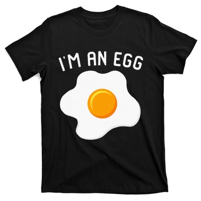 IM An Egg Costume Funny Halloween Present Fried Egg T-Shirt