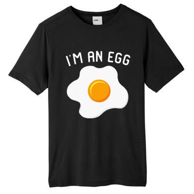 IM An Egg Costume Funny Halloween Present Fried Egg Tall Fusion ChromaSoft Performance T-Shirt