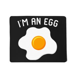 IM An Egg Costume Funny Halloween Present Fried Egg Mousepad