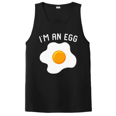 IM An Egg Costume Funny Halloween Present Fried Egg PosiCharge Competitor Tank