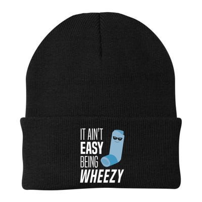 It AinT Easy Being Wheezy Funny Asthma Inhaler Joke Beanie