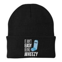 It AinT Easy Being Wheezy Funny Asthma Inhaler Joke Beanie