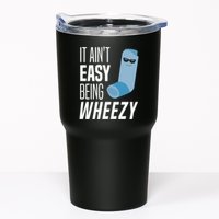 It AinT Easy Being Wheezy Funny Asthma Inhaler Joke Tumbler