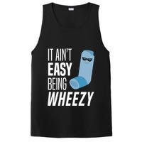 It AinT Easy Being Wheezy Funny Asthma Inhaler Joke PosiCharge Competitor Tank