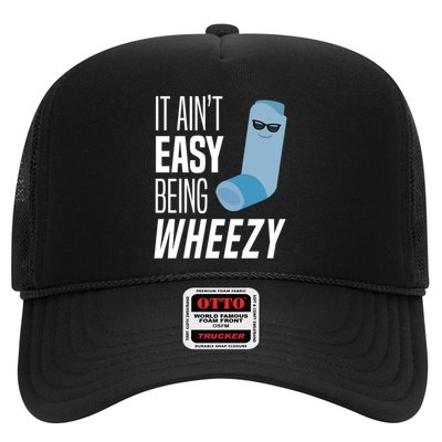 It AinT Easy Being Wheezy Funny Asthma Inhaler Joke Trucker Hat