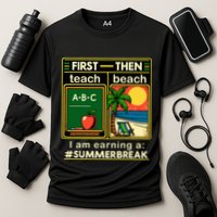 I Am Earning A Summer Break Cooling Performance Crew T-Shirt