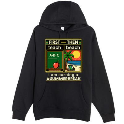 I Am Earning A Summer Break Premium Pullover Hoodie