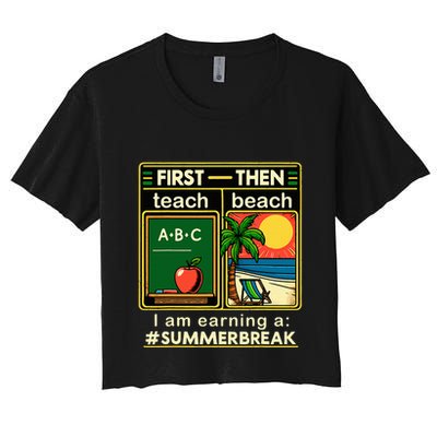 I Am Earning A Summer Break Crop Top