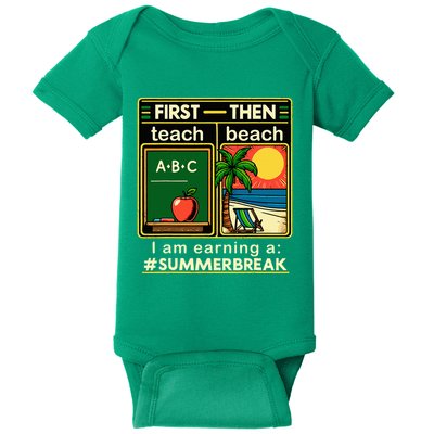I Am Earning A Summer Break Baby Bodysuit