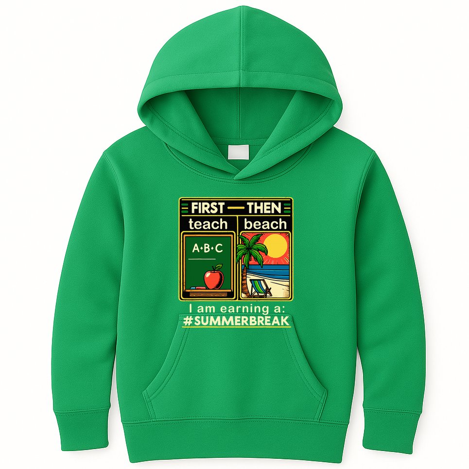 I Am Earning A Summer Break Kids Hoodie