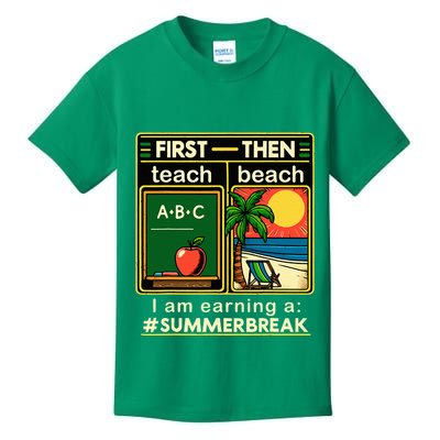 I Am Earning A Summer Break Kids T-Shirt