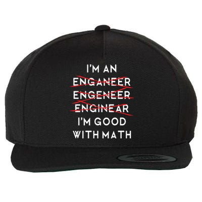 Im An Engineer Funny Physics Science Nerd Geek Pi Dr Wool Snapback Cap