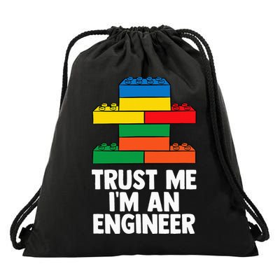 I´m An Engineer  Building Blocks Brick  Drawstring Bag