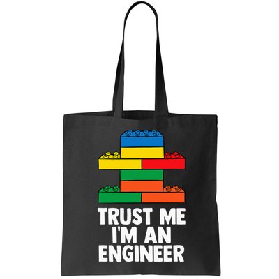 I´m An Engineer  Building Blocks Brick  Tote Bag