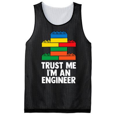 I´m An Engineer  Building Blocks Brick  Mesh Reversible Basketball Jersey Tank