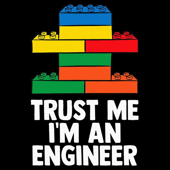 I´m An Engineer  Building Blocks Brick  Mousepad