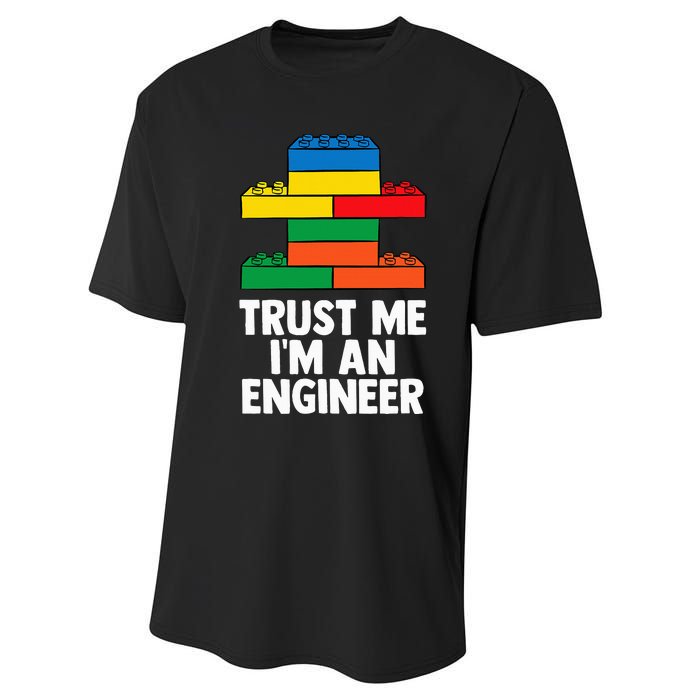 I´m An Engineer  Building Blocks Brick  Performance Sprint T-Shirt