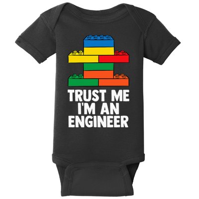 I´m An Engineer  Building Blocks Brick  Baby Bodysuit