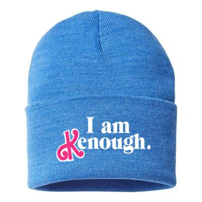 I Am Kenough Funny I Am Kenough Sustainable Knit Beanie