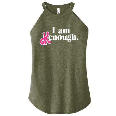 I Am Kenough Funny I Am Kenough Women's Perfect Tri Rocker Tank