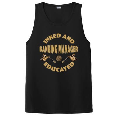 Inked And Educated Banking Ager Gift PosiCharge Competitor Tank