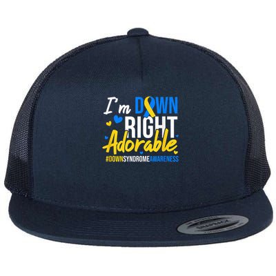 I'M Always Extra T21 Awareness World Down Syndrome Day Flat Bill Trucker Hat
