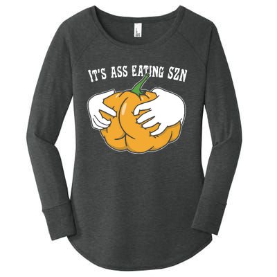 It’S Ass Eating Szn Women's Perfect Tri Tunic Long Sleeve Shirt