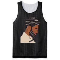 I Am Empowering Black Man Mesh Reversible Basketball Jersey Tank