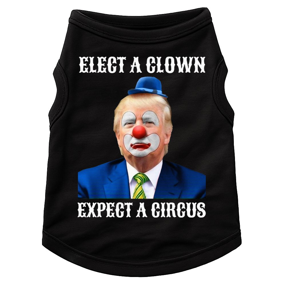 Impeach Antitrump Elect A Clown Expect A Circus Doggie Tank