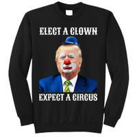 Impeach Antitrump Elect A Clown Expect A Circus Sweatshirt