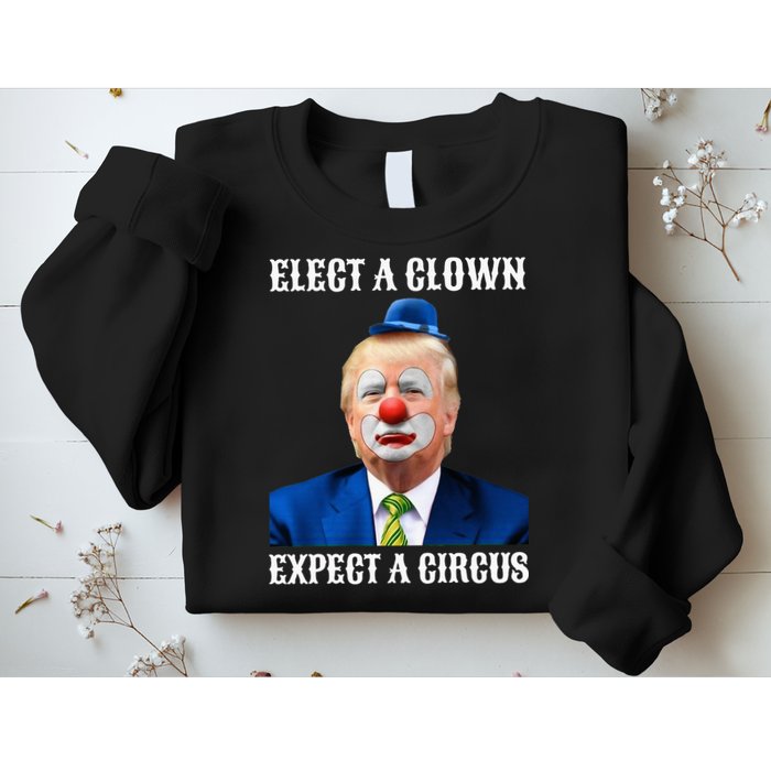 Impeach Antitrump Elect A Clown Expect A Circus Sweatshirt