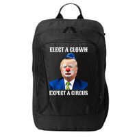 Impeach Antitrump Elect A Clown Expect A Circus City Backpack